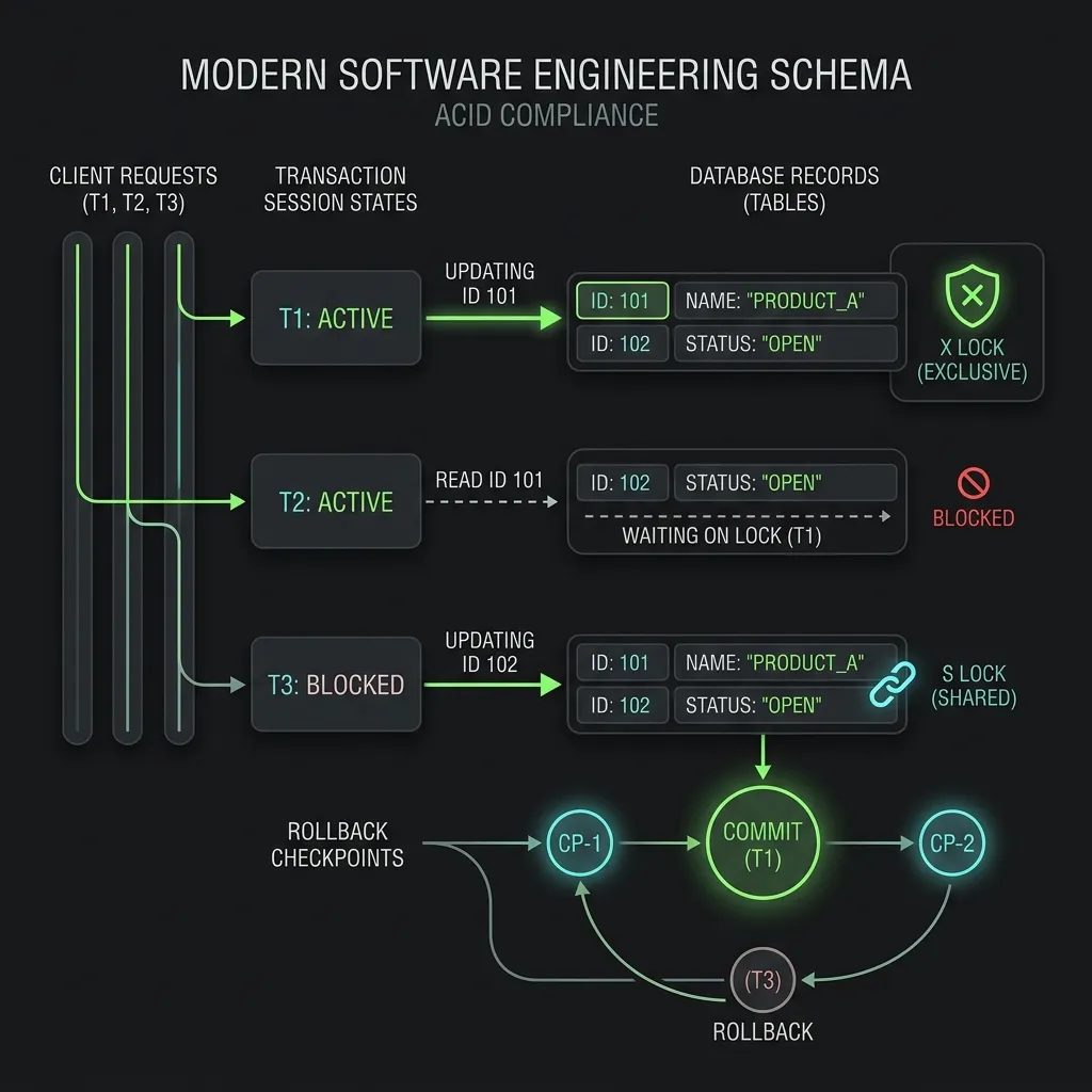 ACID Compliance and Locking Schema