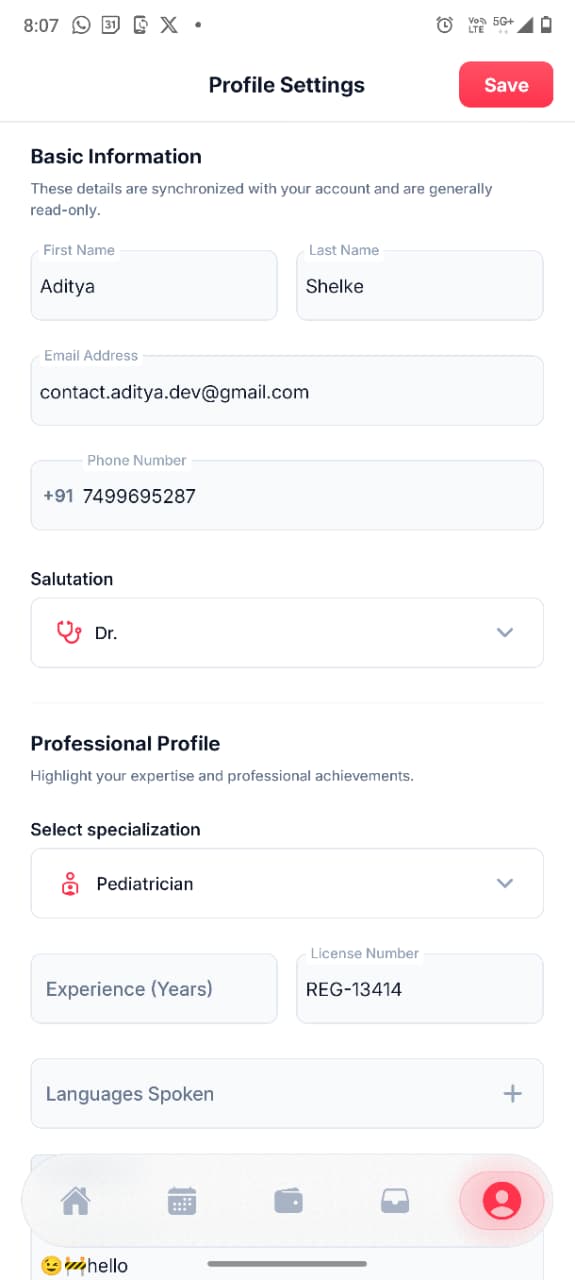 FlashCard Player, Expert Profile & Bookings Dashboard