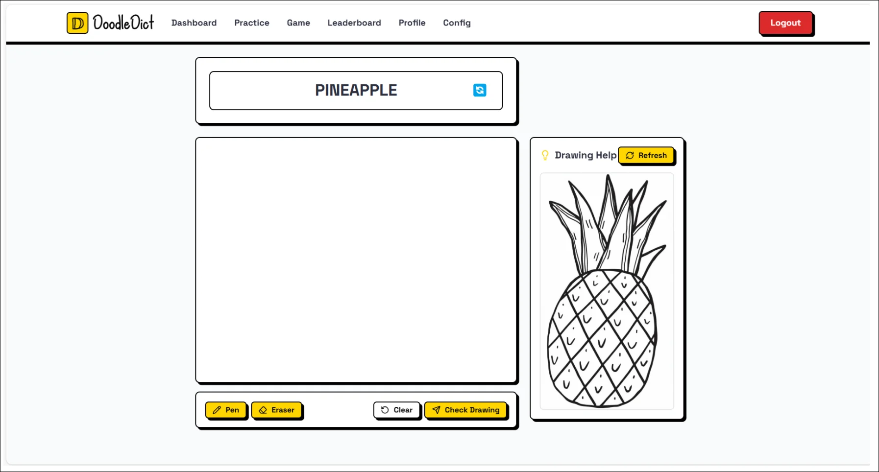 DoodleDict: AI Sketch Recognition Game screenshot 6