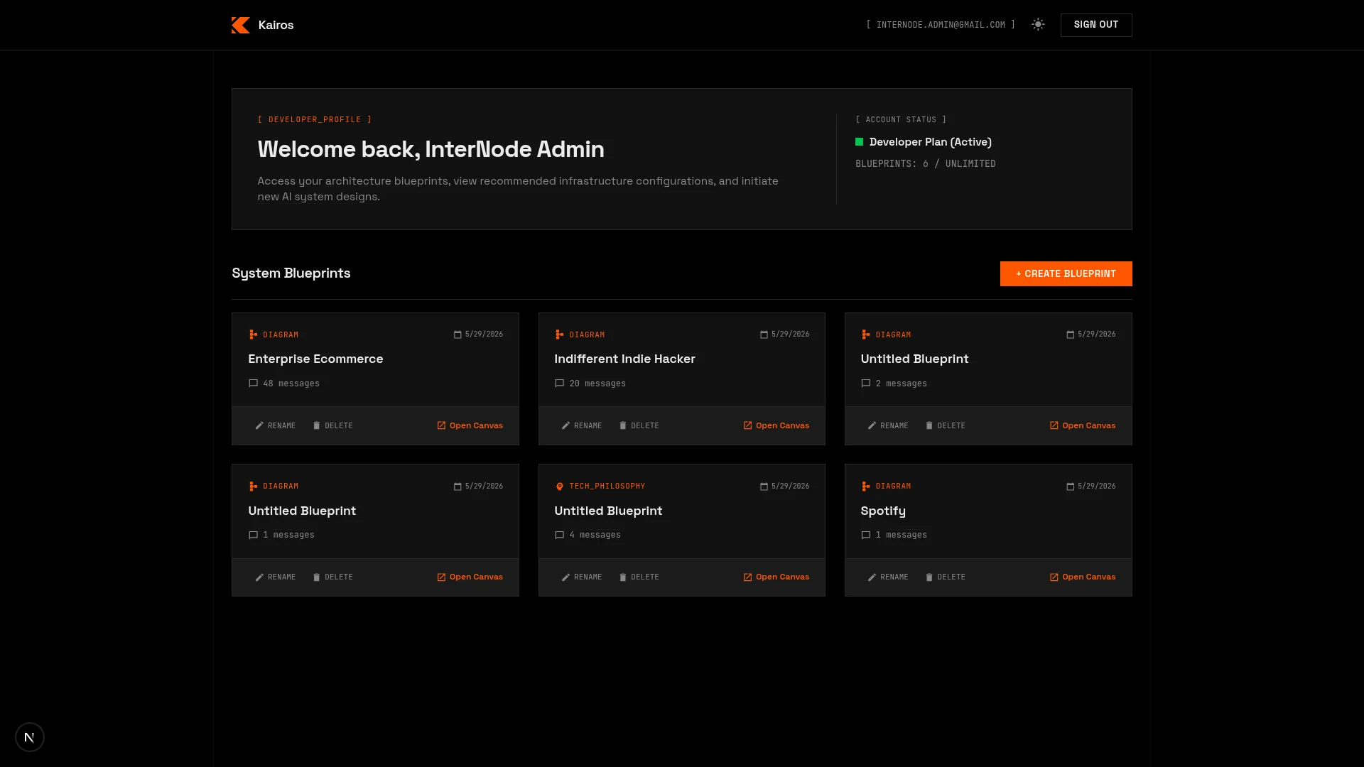 Kairos: Agentic AI System Architect screenshot 2