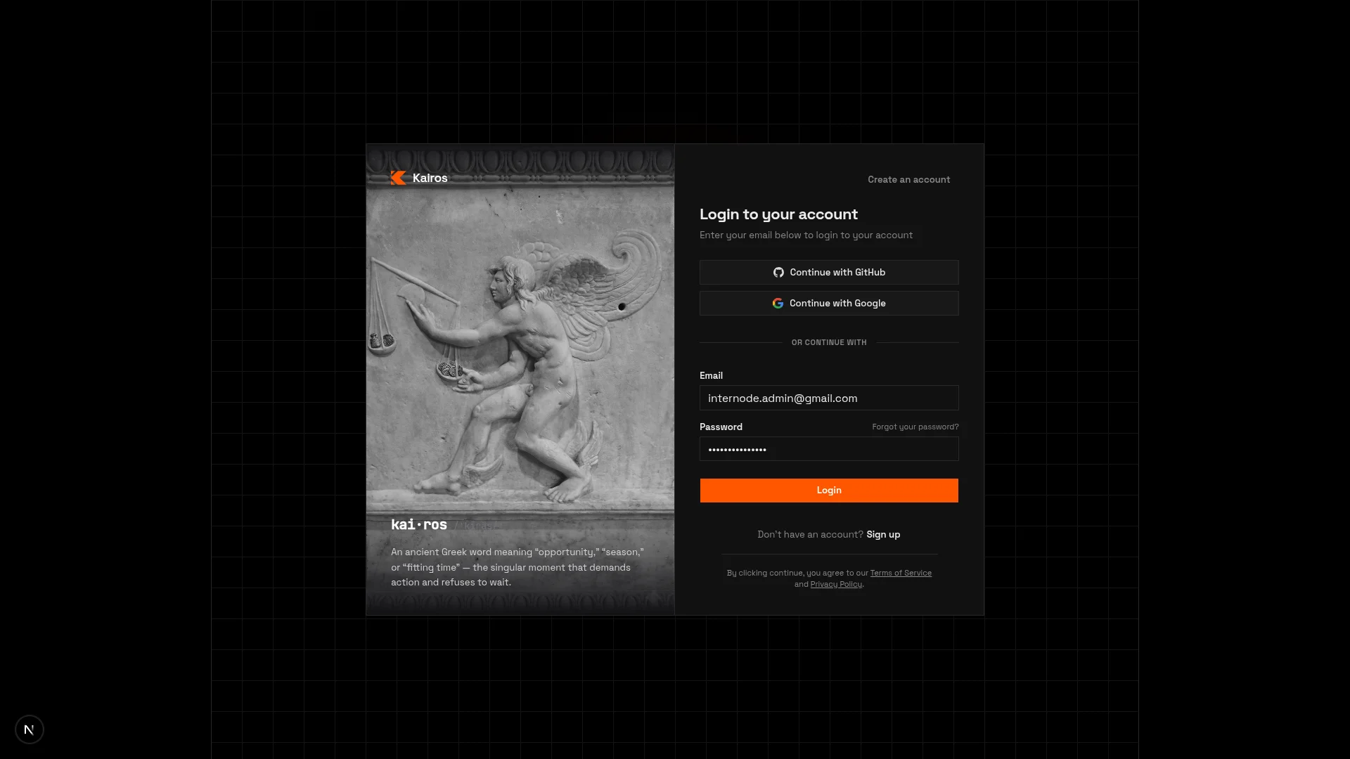 Kairos: Agentic AI System Architect screenshot 3